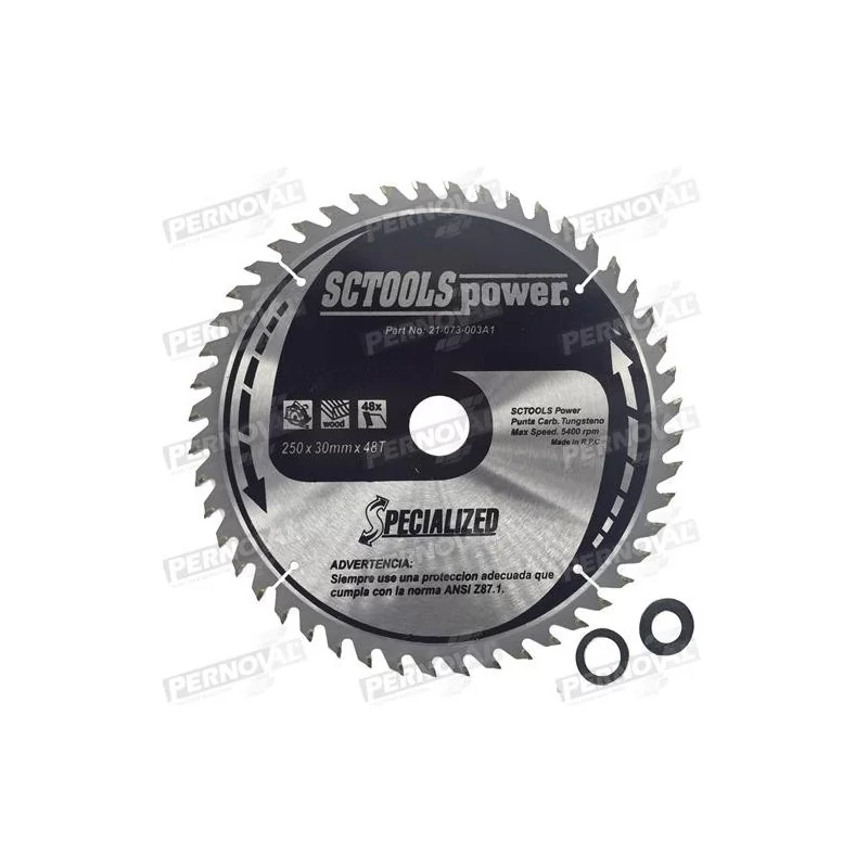 Hoja Sierra Circ Mader 10"-48Dnt 003A1 Scmc