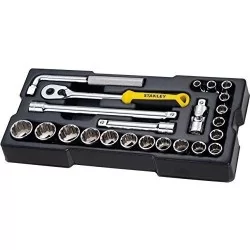 Dado Juego Flex 1/2" 23Pc...
