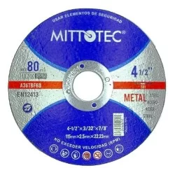 Disco Corte Metal 4.1/2"-...