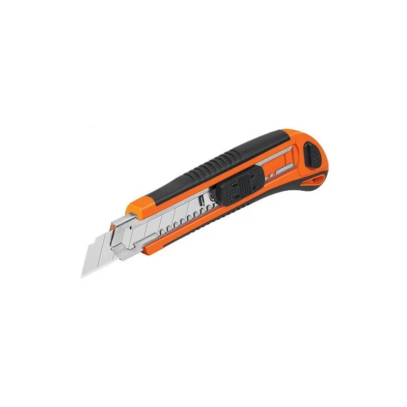 Cuchillo Cartonero 18Mm H.Seg.Plast.Cut-6X Truper