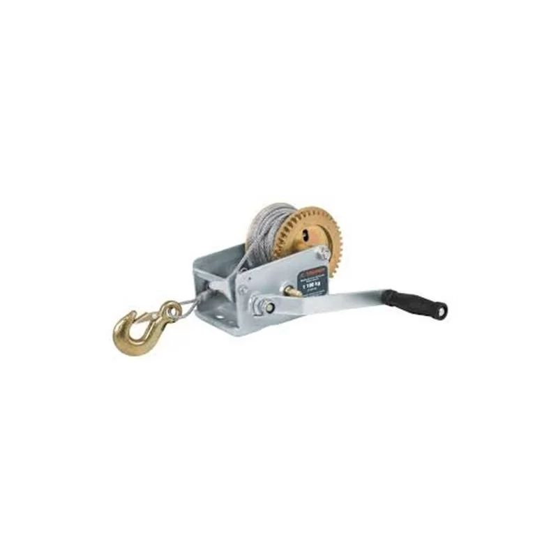 Huinche Manual 1100Kg. C/Cab. Maw91C Truper