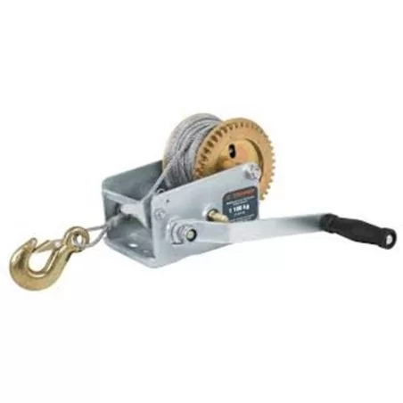 Huinche Manual 1100Kg. C/Cab. Maw91C Truper