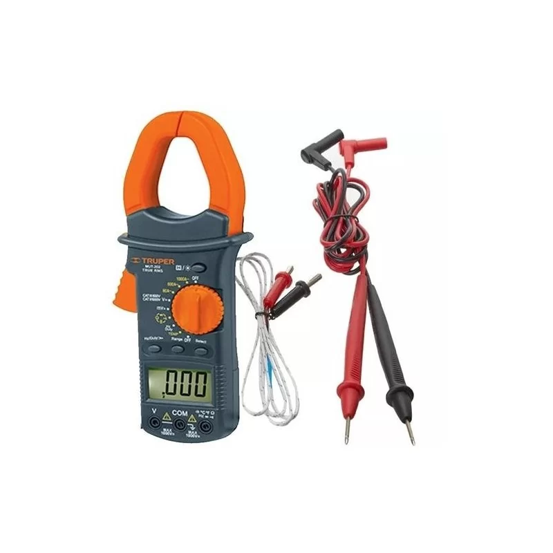 Amperimetro Industrial Tenaza Cd/Ca Mut-202 Trupe