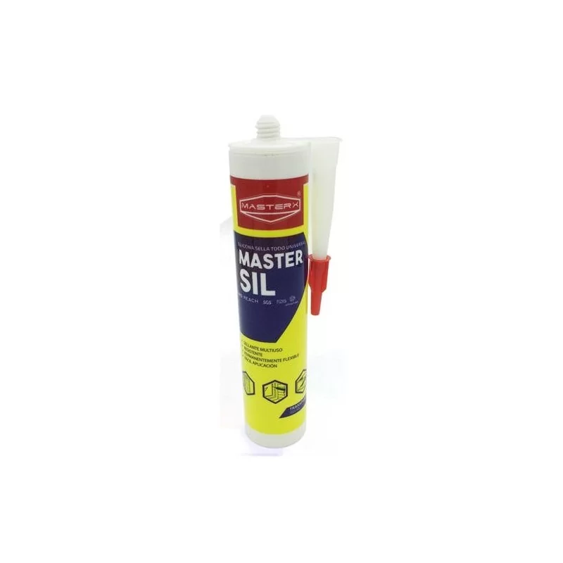 Silicona Universal Transparente 300Ml Mastersil