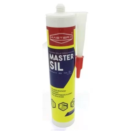 Silicona Universal Transparente 300Ml Mastersil