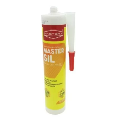 Silicona Bano/Cocina Transp 300Ml C/Fungi MasterX