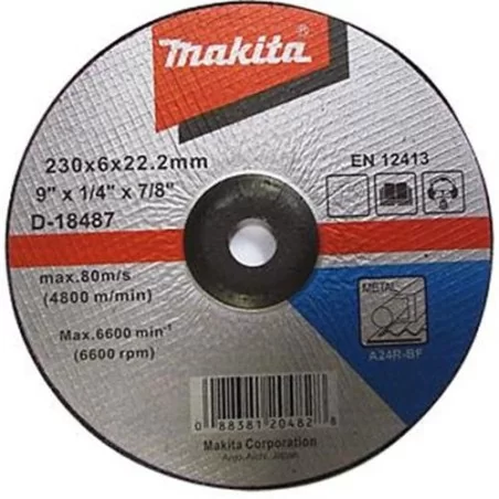 Disco Desbaste Metal 9" D18487 Makita