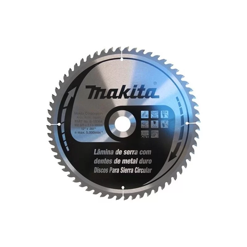Hoja Sierra Circ Mader 12"-60Dnt B19364 Makita