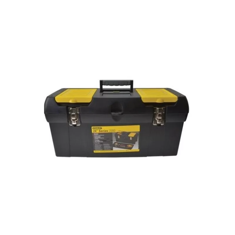 Caja Herram Plast 24" Br/Met C/Rueda 33026 Stanley