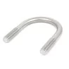 Abrazadera Caneria Zincada 5" Hilo 5/8 Unc