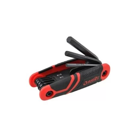 LLAVE ALLEN PLEGABLE 08PC 1/6-5/16" 702633 ONSITE