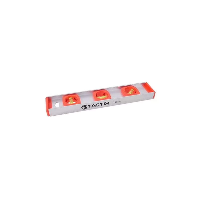 NIVEL ALUMINIO 48(1200MM) 3 AGUAS 250119 TACTIX