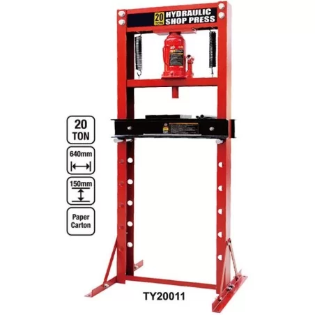 Prensa Hidráulica 20Ton Ty20011 Scmc