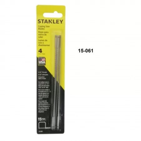HOJA CALAR MADERA (SIERRA ESCOLAR) 04PCS 15061 ST