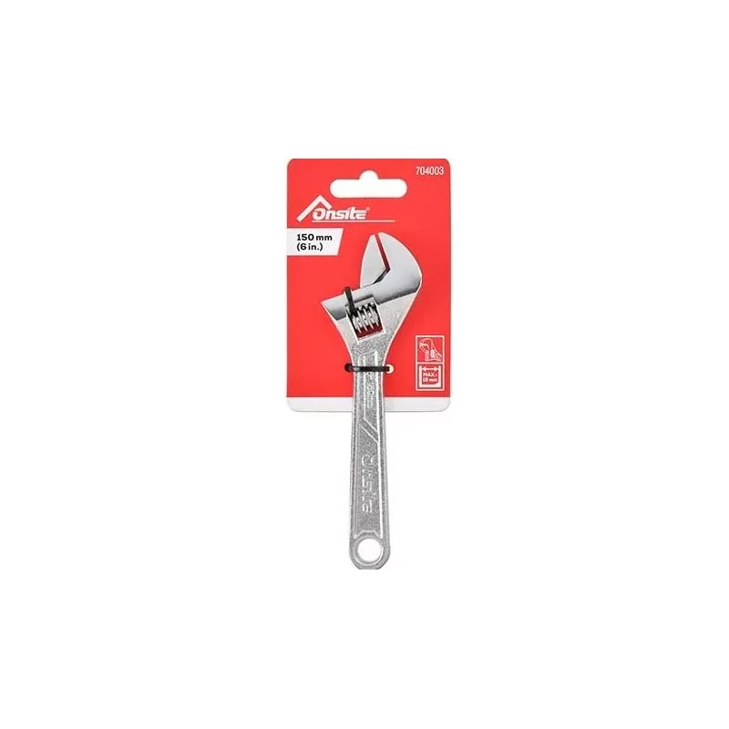 LLAVE AJUSTABLE 04" CROMADA 704001 ONSITE