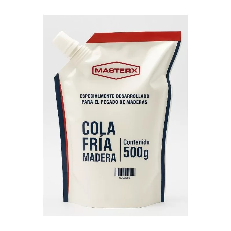 Cola Fria Maderas Bolsa 500Gr Masterx