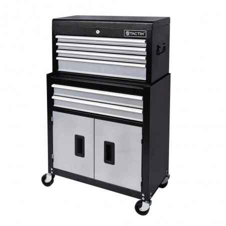 GABINETE METALICO 24" 08 CAJ C/RUDAS 326424 TACTI