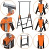 Soporte Caballete Telescopico regulable en altura 330043 Tactix