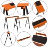 Soporte Caballetes Mesa de trabajo Plegable 2 unidades 330042 TACTIX