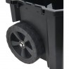 Caja Herram Plast Bc/Met 25"X3 C/Rue 320440 TACTI