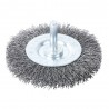 Grata Circular Ac.Ondul.100MM Eje 6MM 447307 TACTIX