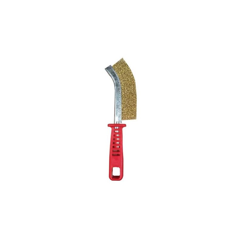 Escobilla Acero Bronceado C/Mango 724052 ONSITE